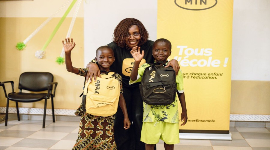 La Fondation MTN Bénin clôture sa campagne de rentrée scolaire