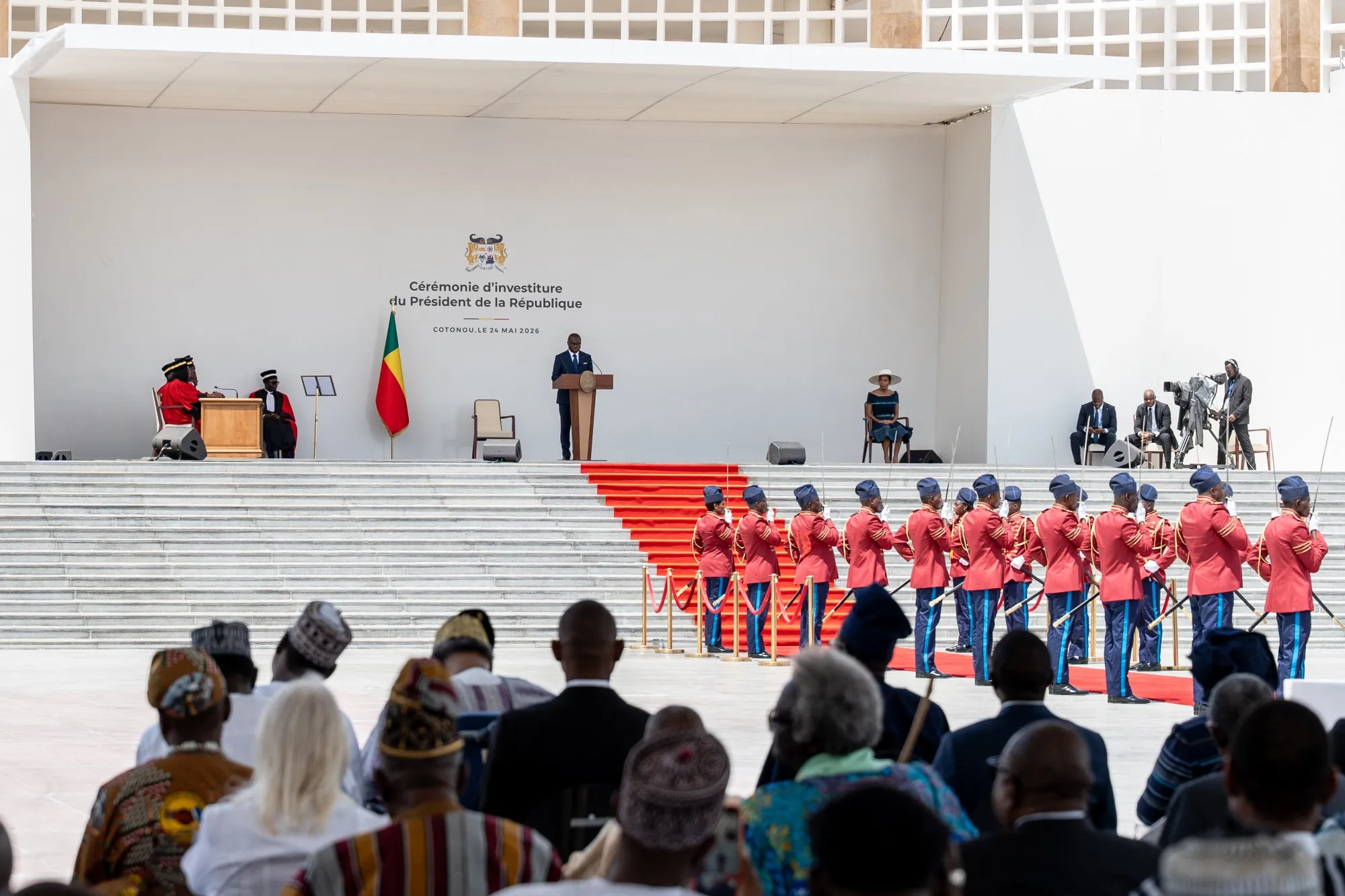Romuald Wadagni investi président du Bénin dans un contexte électoral controversé