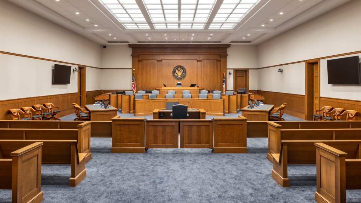 U.S. court room