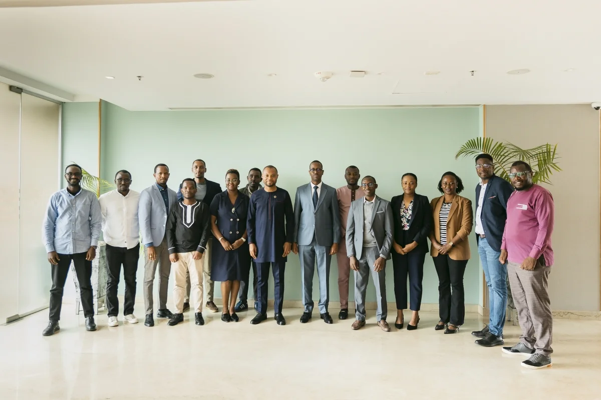 Delegates of three countries meet to discuss a project that enable their citizens to securely verify their identities in another country without their personal data being stored in a central continental database.