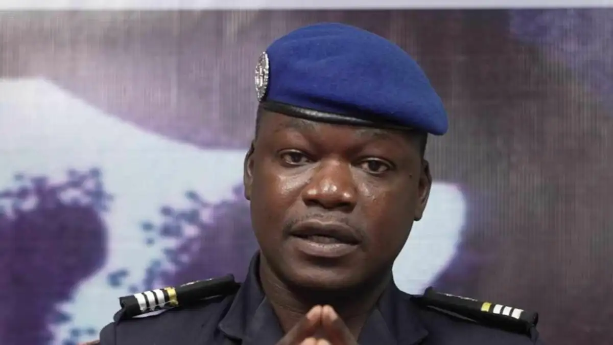 Eric Orou Yérima, porte-parole de la Police Républicaine. Photo : DR